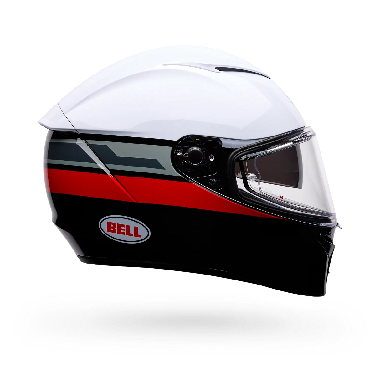 Bell Lithium Motion Gloss White/Red Helmet
