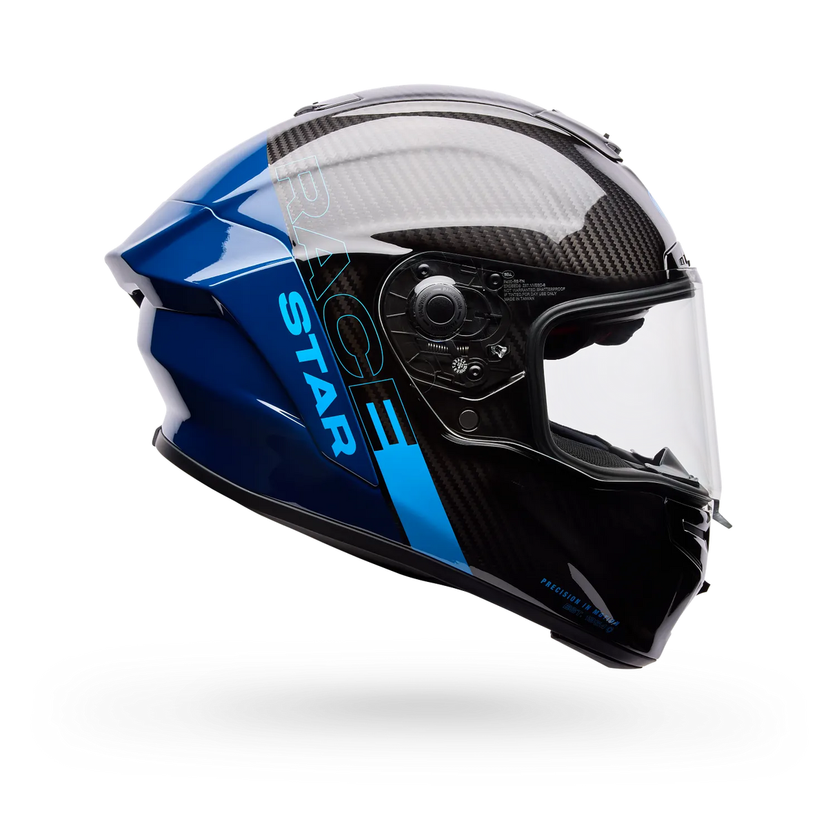 Bell Race Star DLX Flex Strike Gloss Blue Helmet