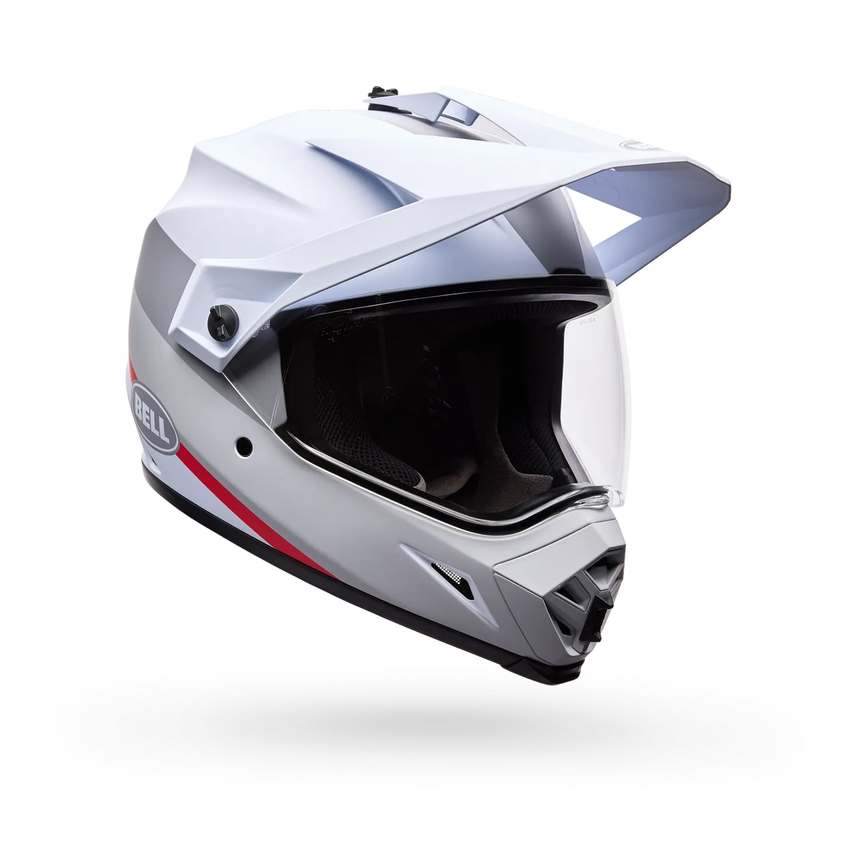 Bell MX-9 Adventure Mips Trail Matte White/Red Helmet