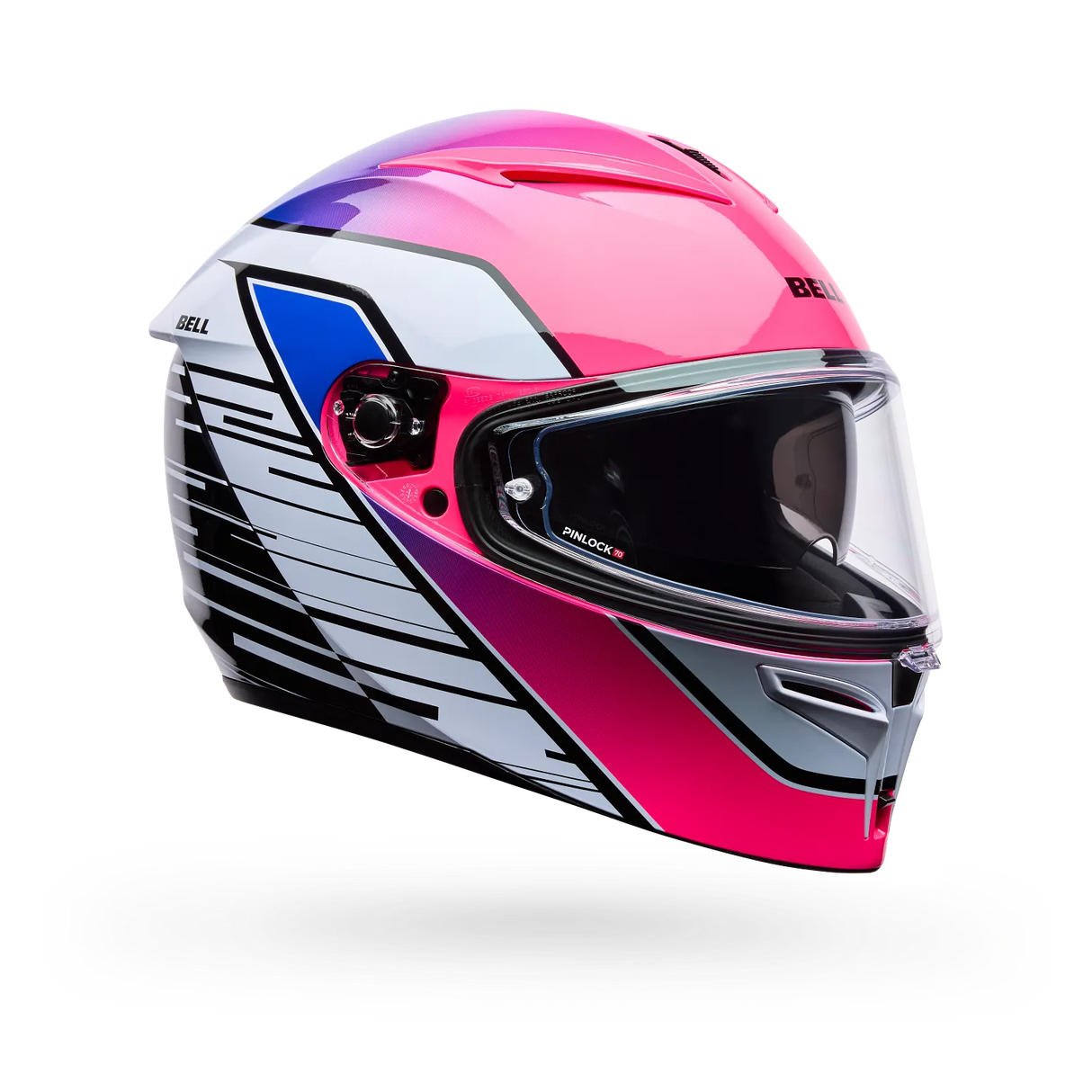 Bell Lithium Mips Transition Gloss Purple/White Helmet