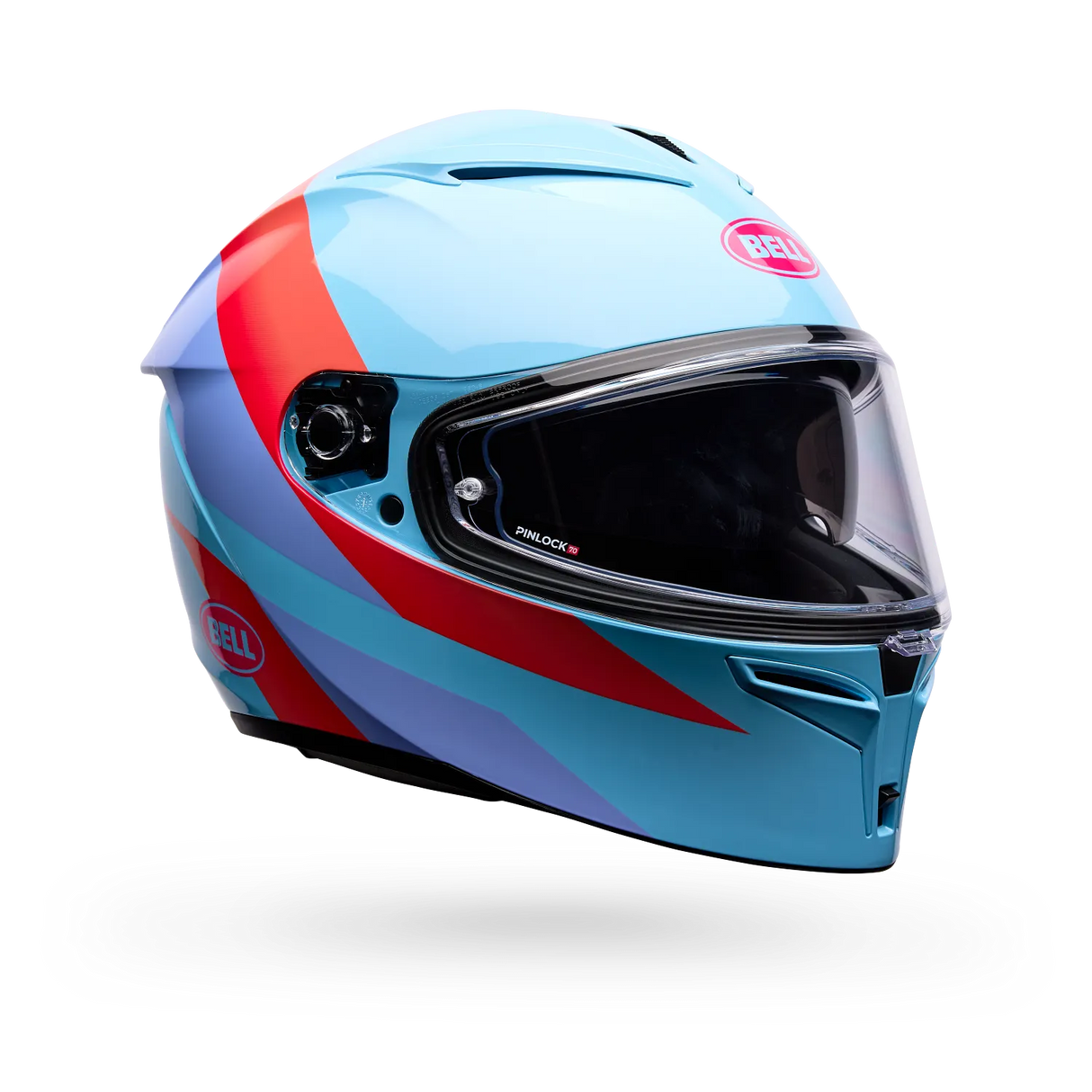 Bell Lithium Passion Gloss Blue/Pink Helmet
