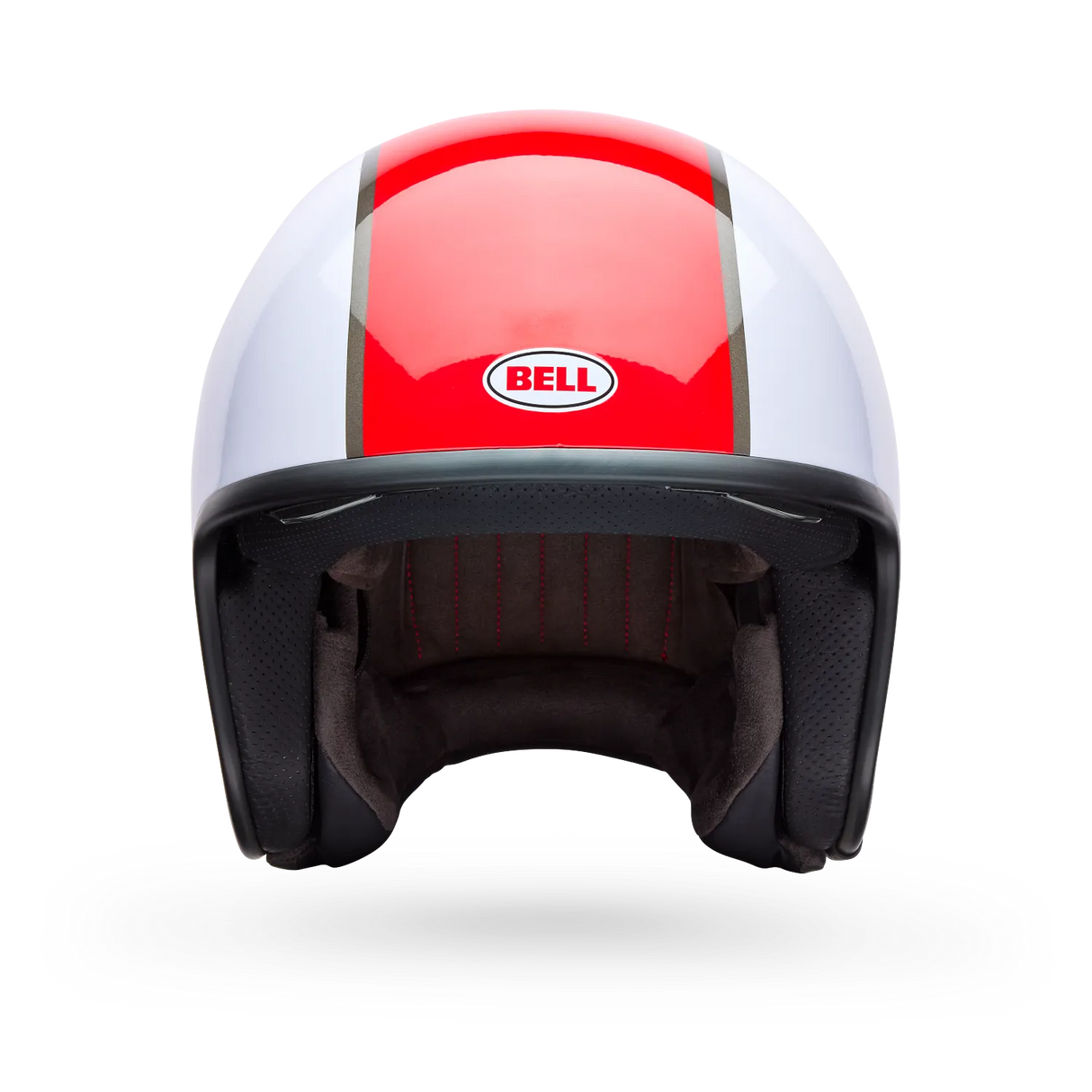 Bell TX-501 Rally Gloss Red/White Helmet