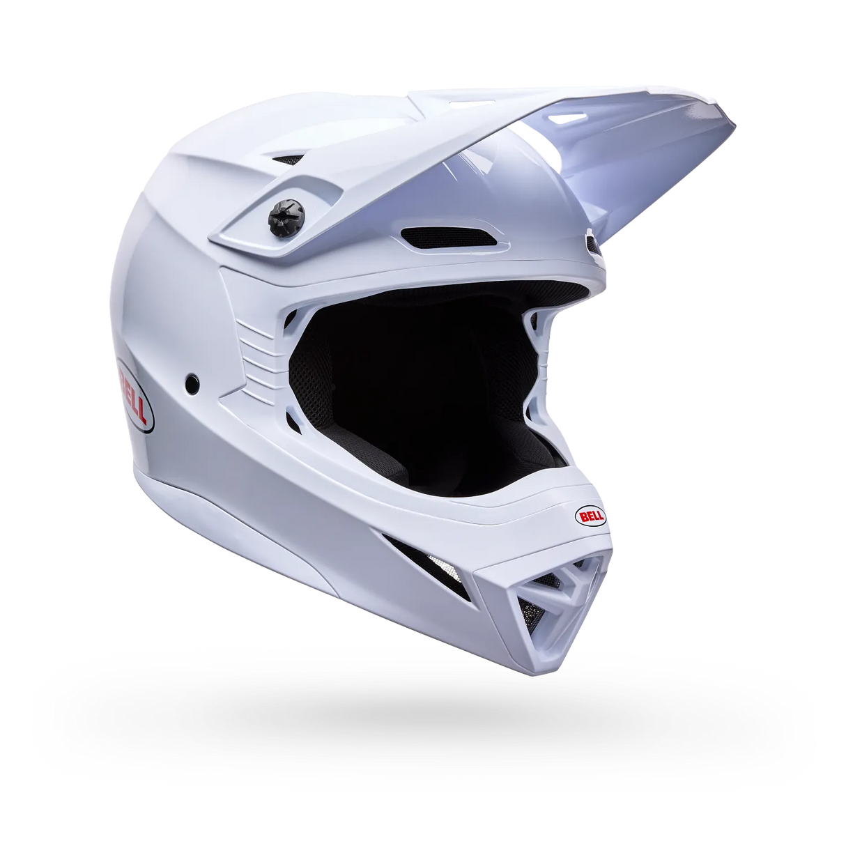 Bell MX-10 Mips Solid Gloss White Youth Helmet