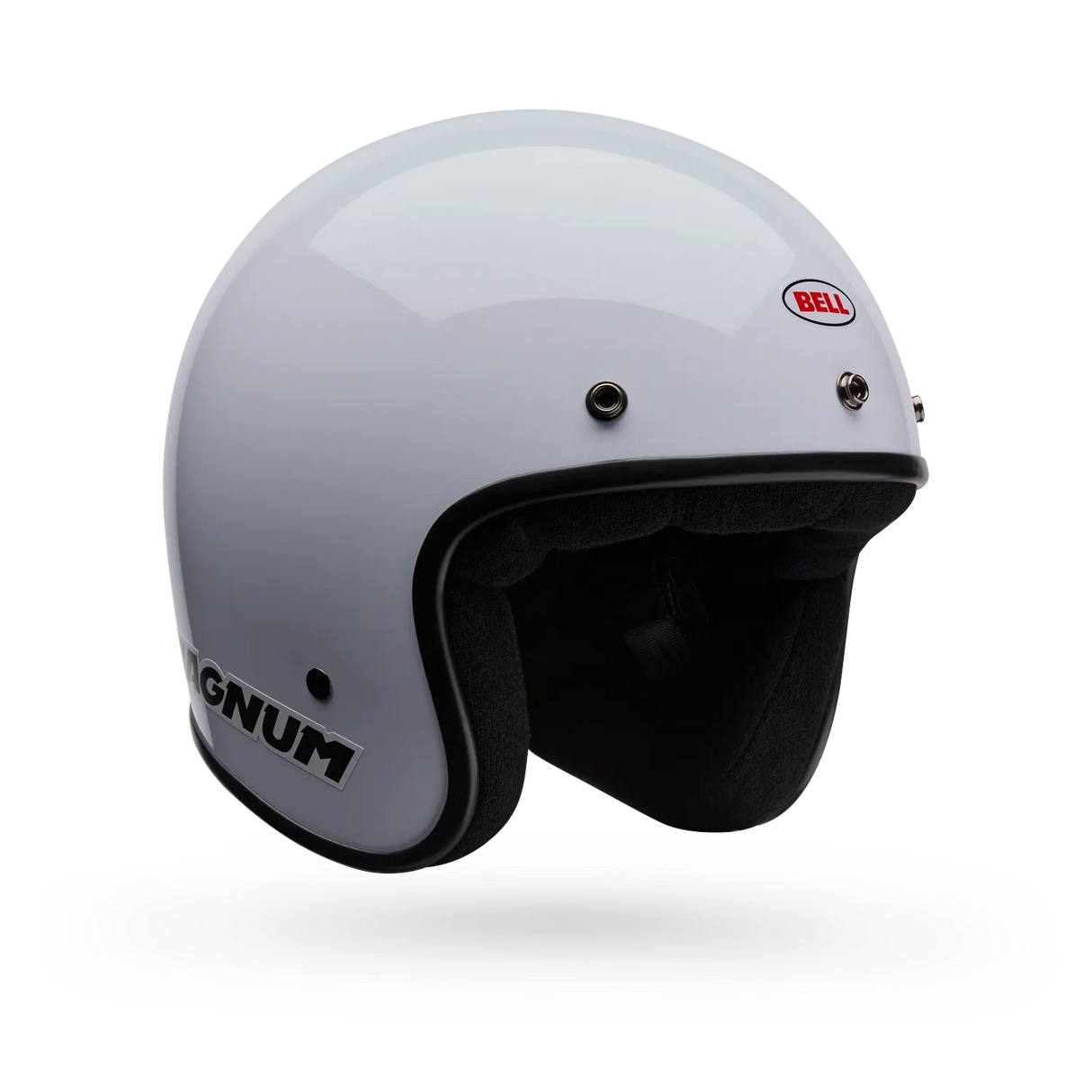 Bell Magnum Solid White Helmet