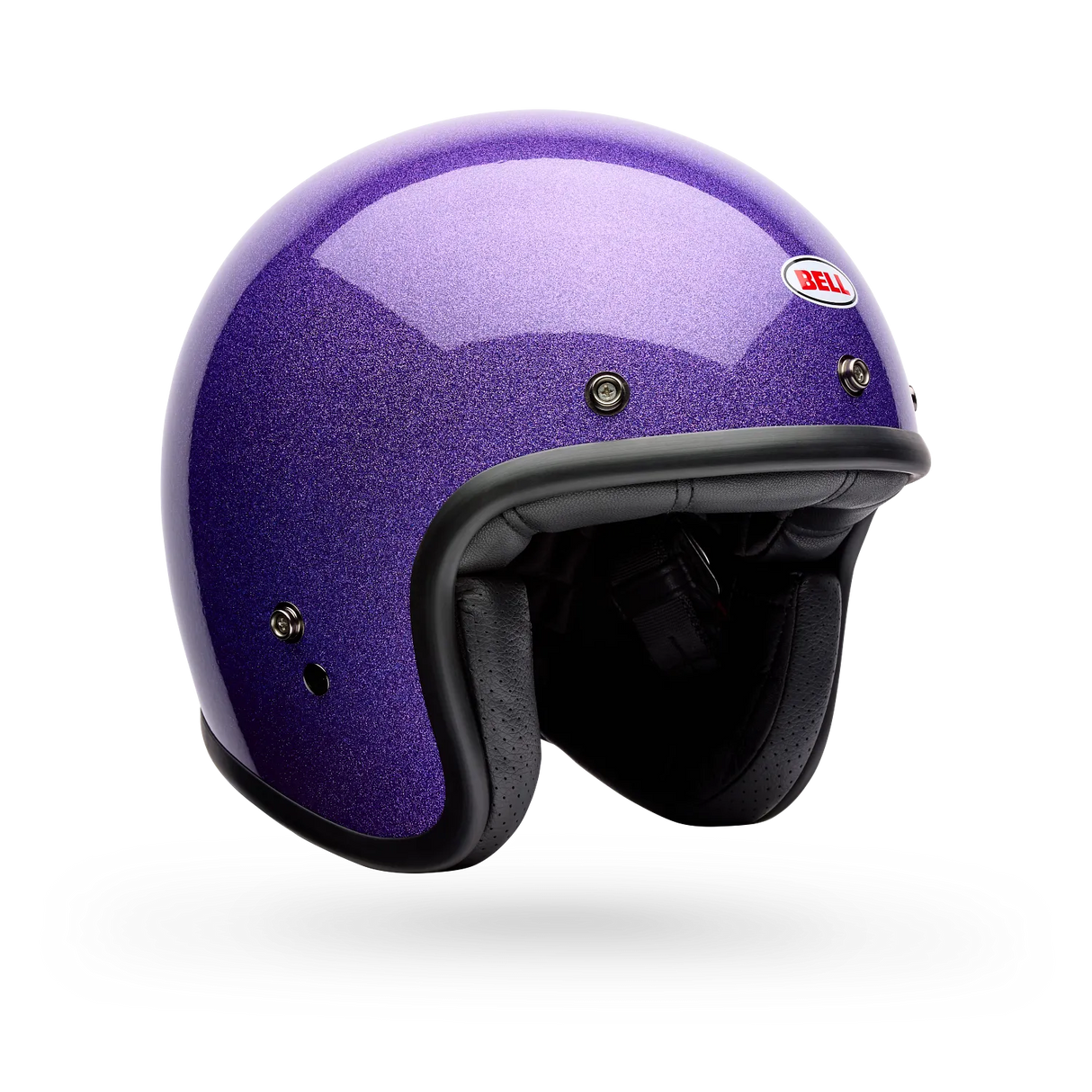 Bell Custom 500 Flake Gloss Purple Helmet