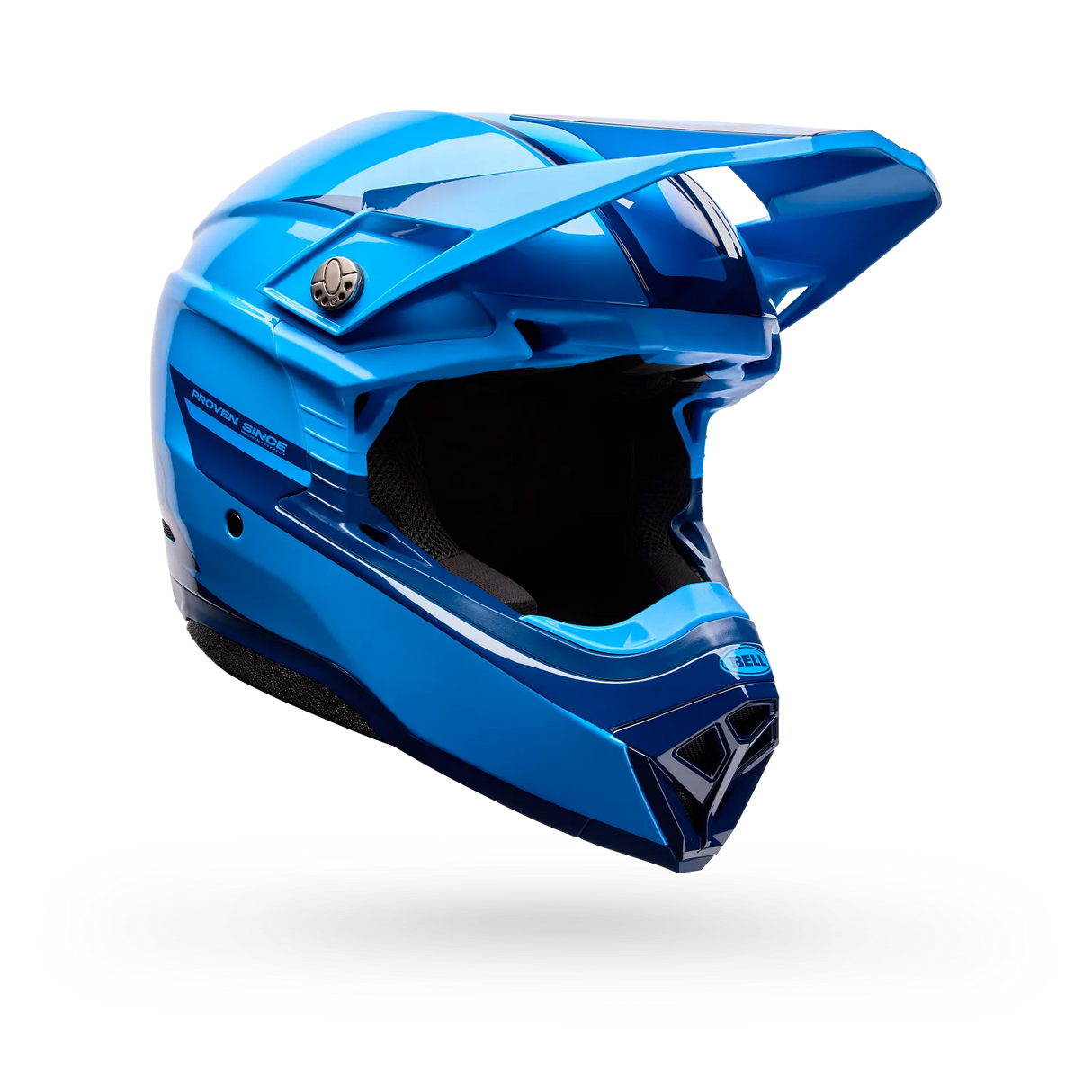 Bell Moto-10 Mips Fade Gloss Blue Helmet