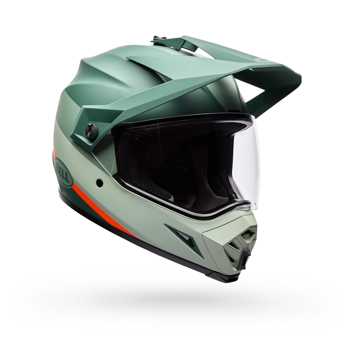 Bell MX-9 Adventure Mips Trail Matte Green/Orange Helmet