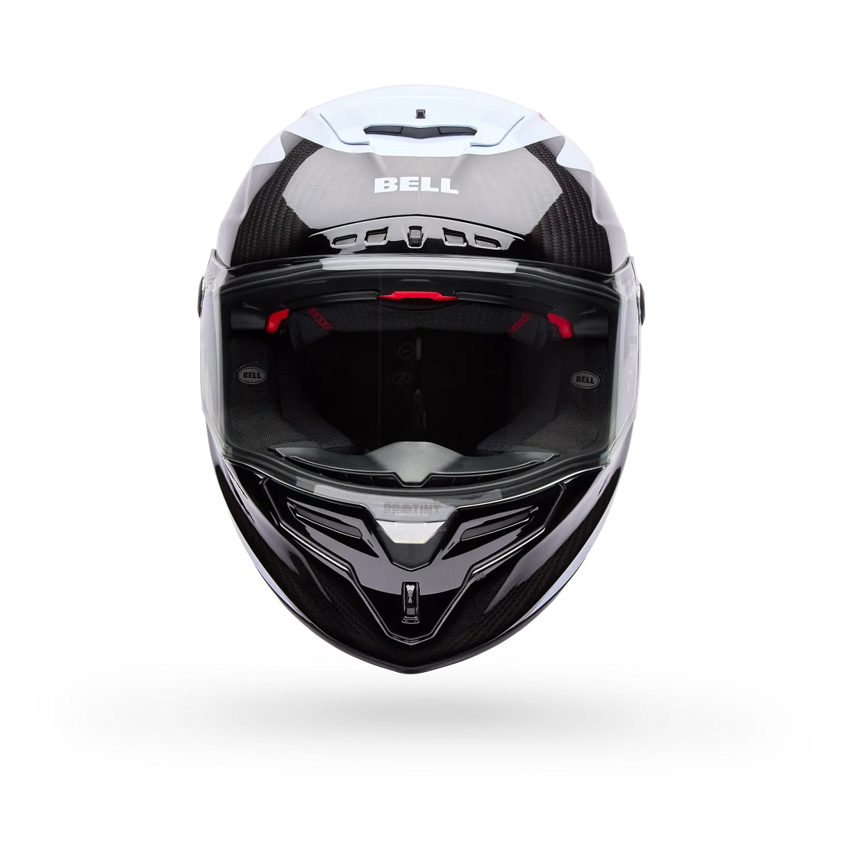 Bell Race Star DLX Flex Fluid Gloss Red/White Helmet