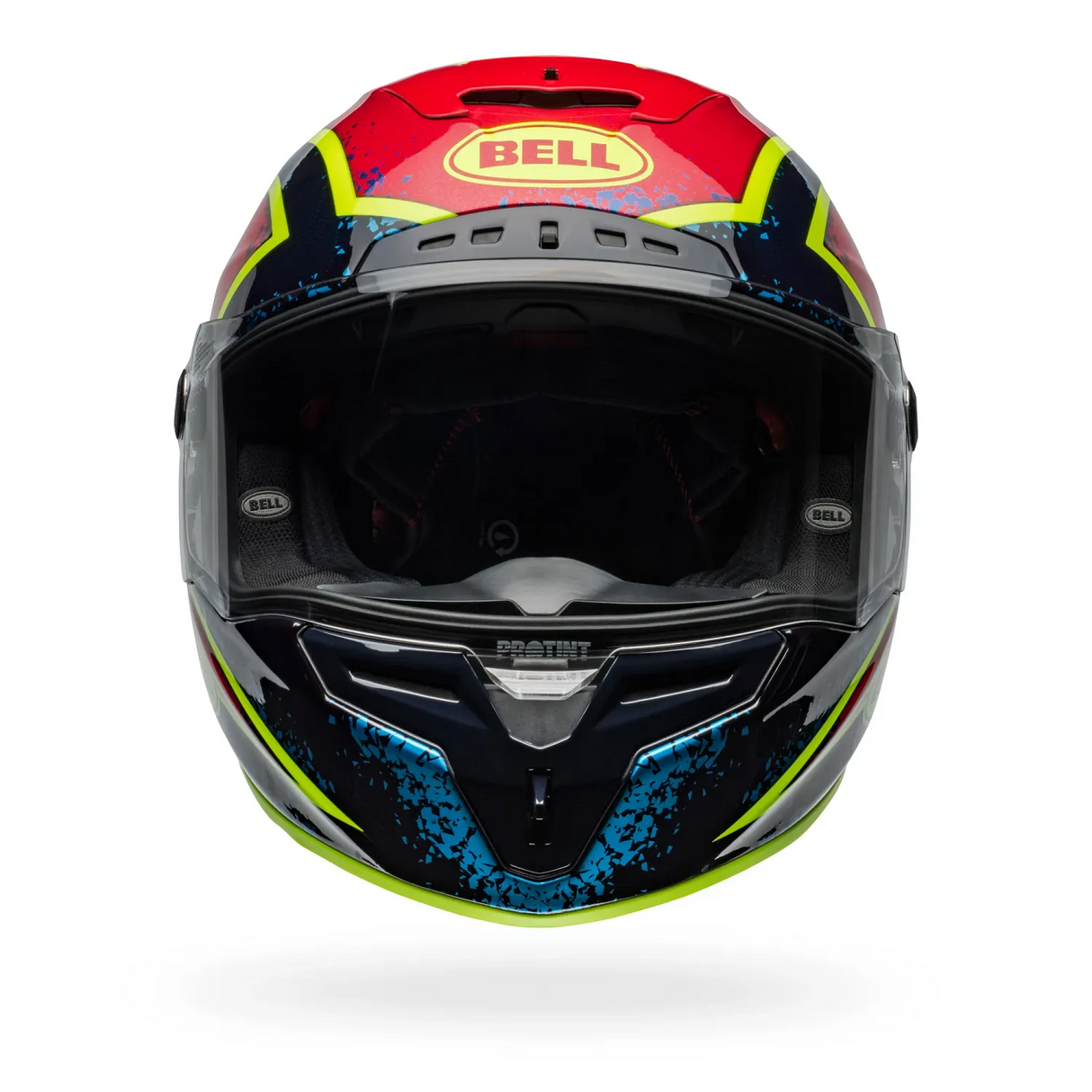 Bell Race Star DLX Flex Xenon Gloss Blue/Retina Helmet