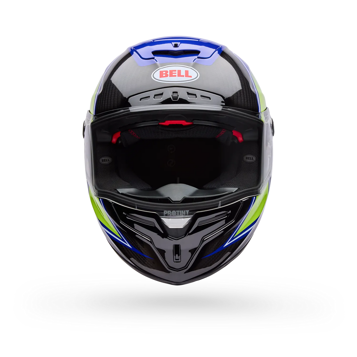 Bell Race Star DLX Flex Grid Gloss Blue/Yellow Helmet