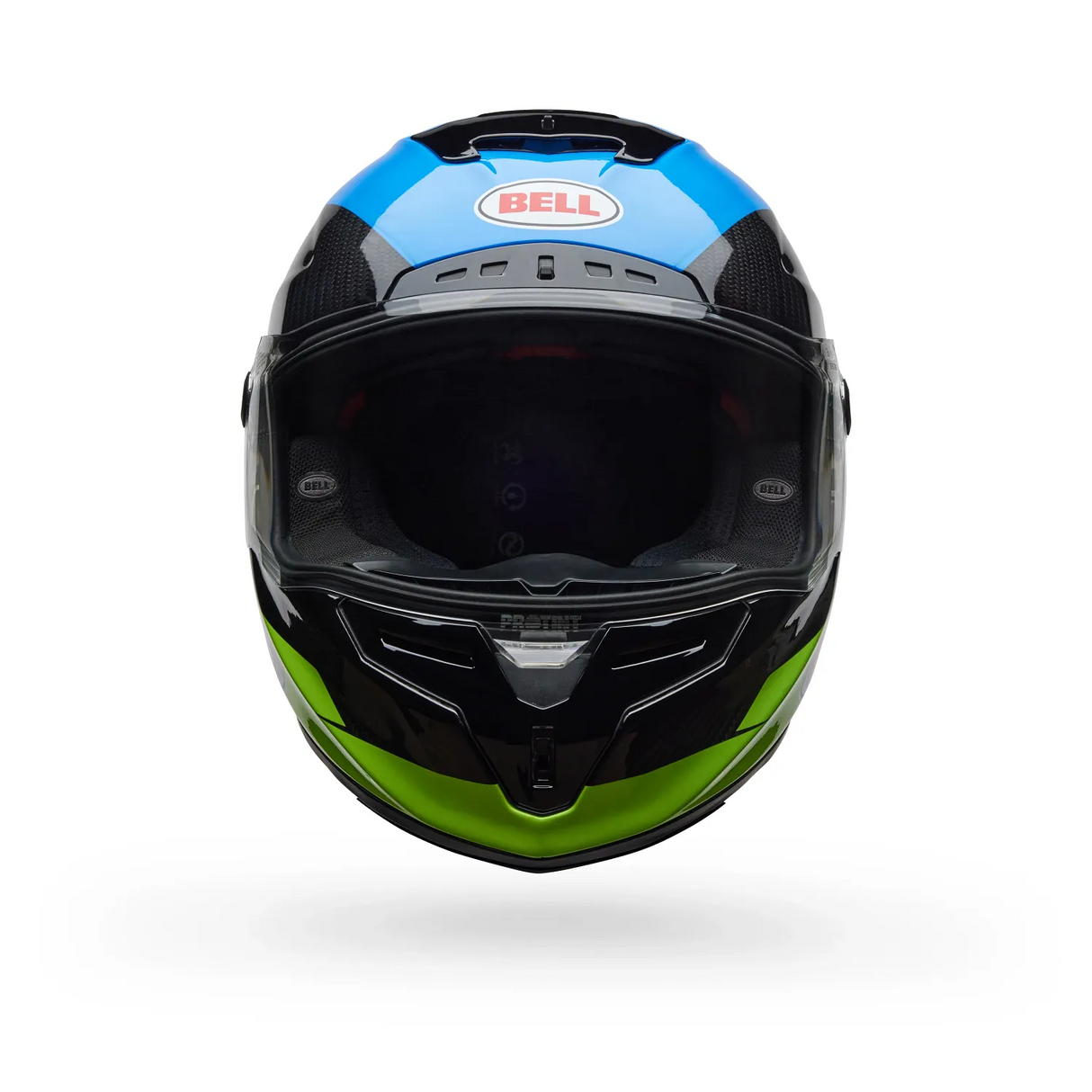 Bell Race Star DLX Flex Corsa Gloss Blue/Green Helmet