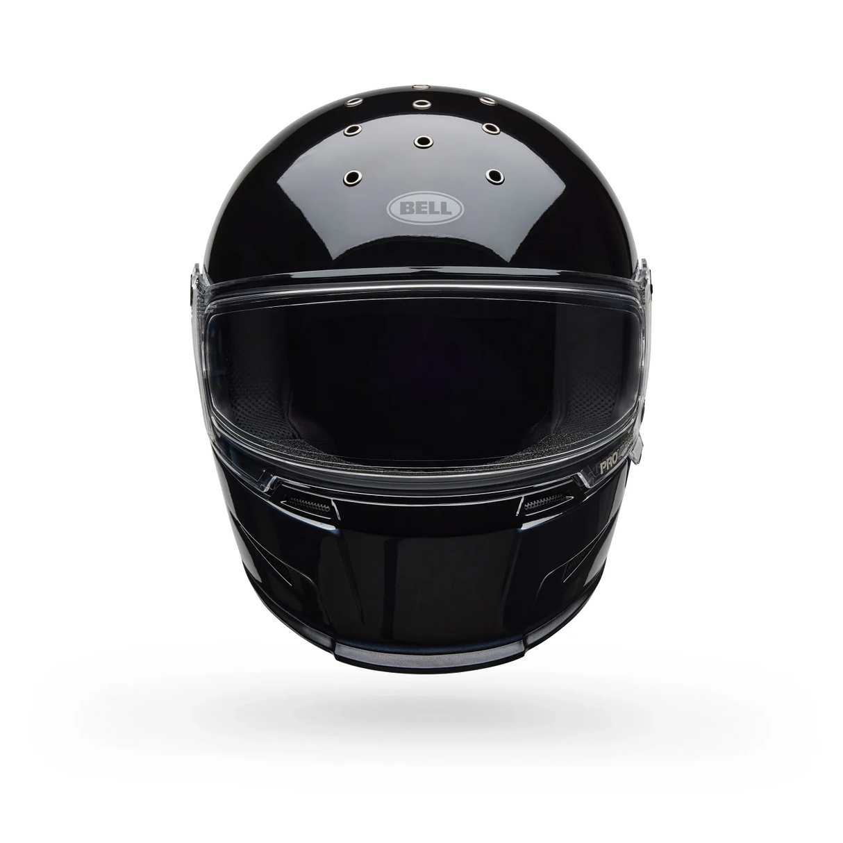 Bell Eliminator Menace Gloss Black/White Helmet