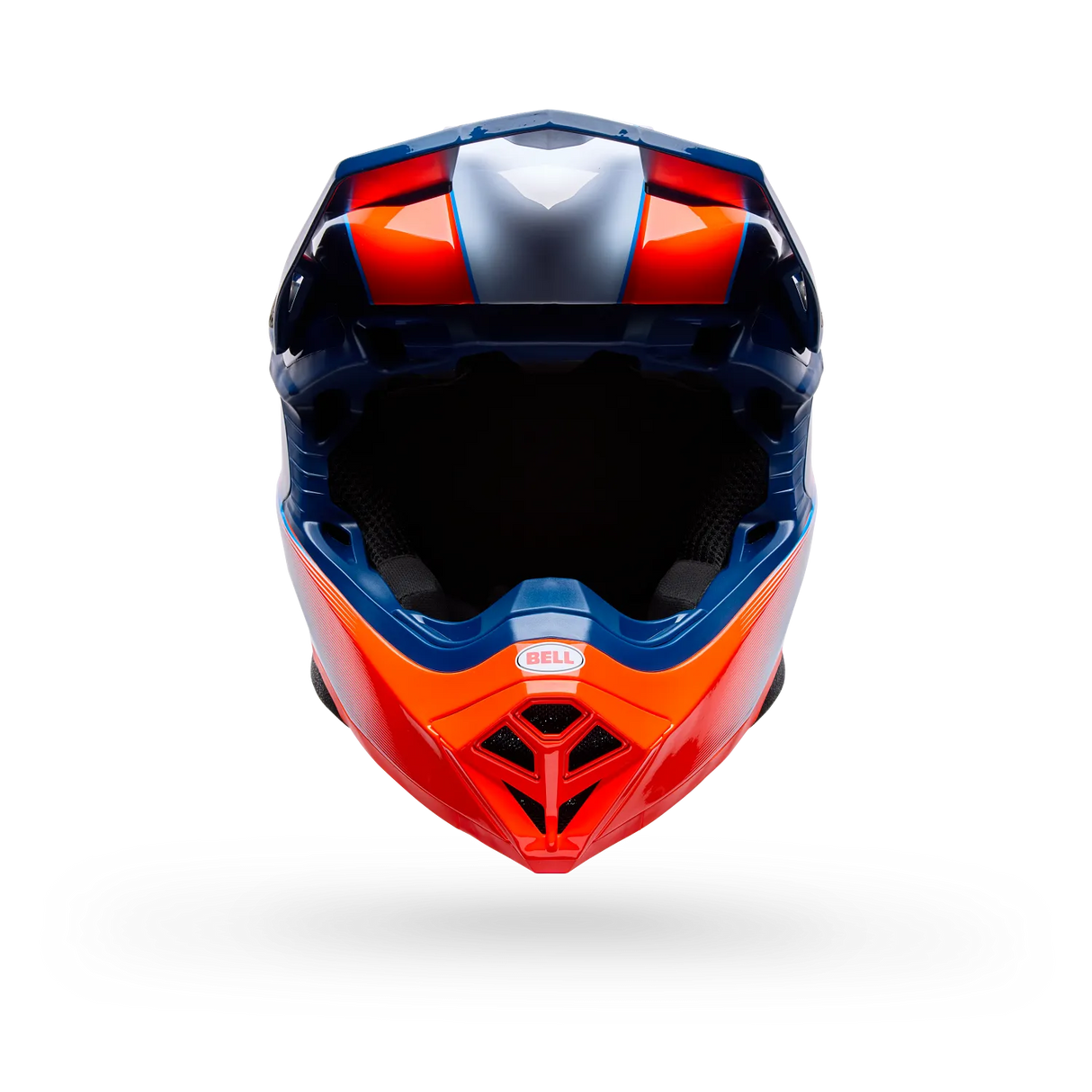 Bell Moto-10 Mips Falcon Gloss Orange/Blue Helmet