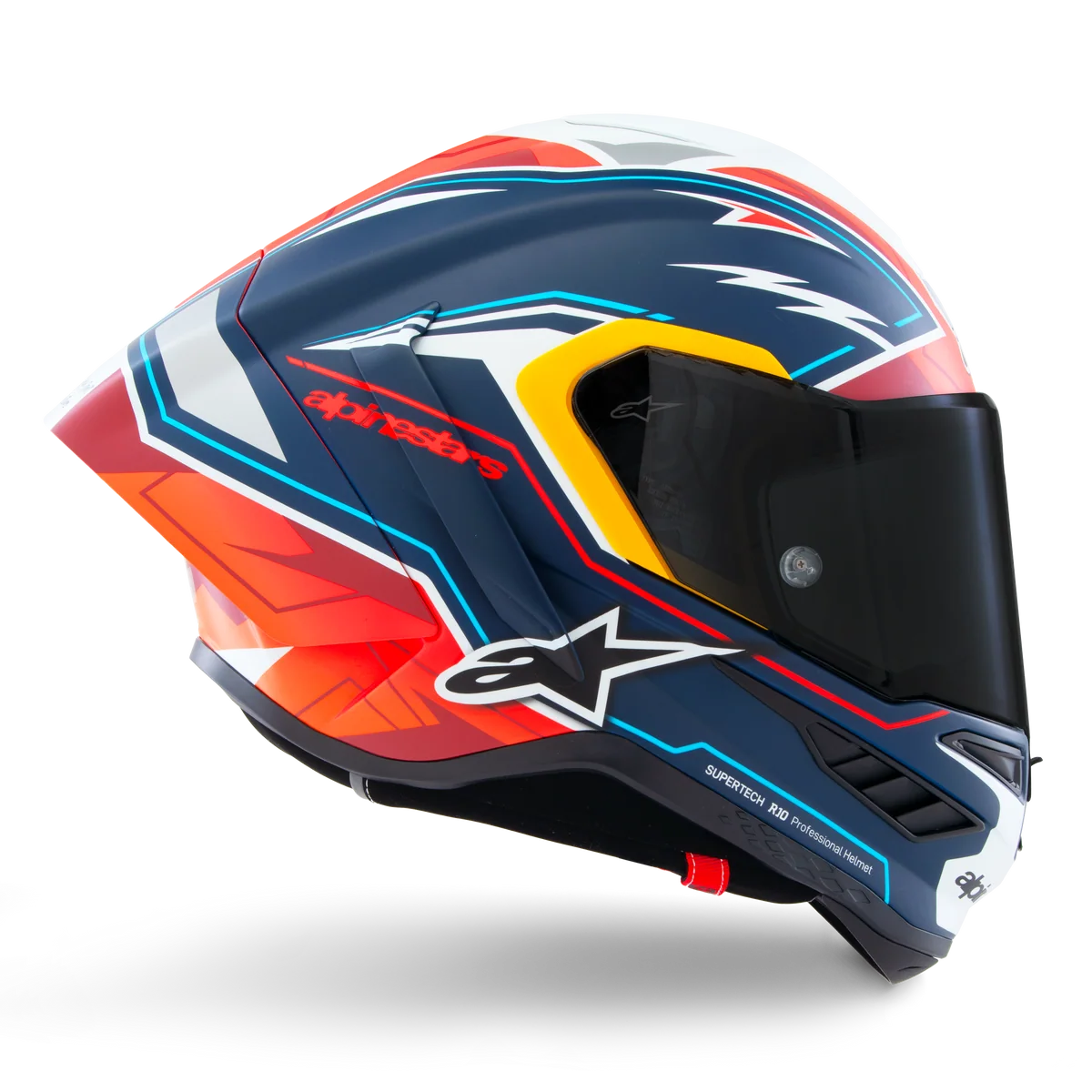 Alpinestars Supertech R10 Limited Edition Acosta Matte Blue/Red/White Helmet