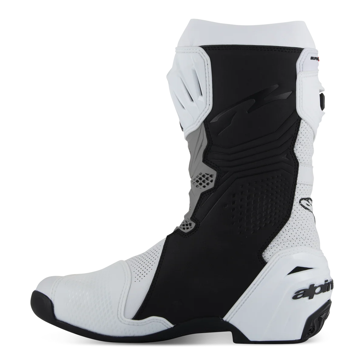 Alpinestars Supertech R V2 Vented White/Mid Grey/Black Boots