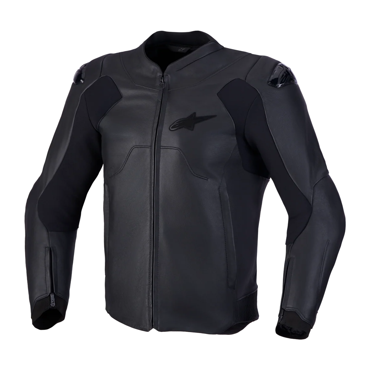 Alpinestars Caliber V2 Leather Black/Black Jacket