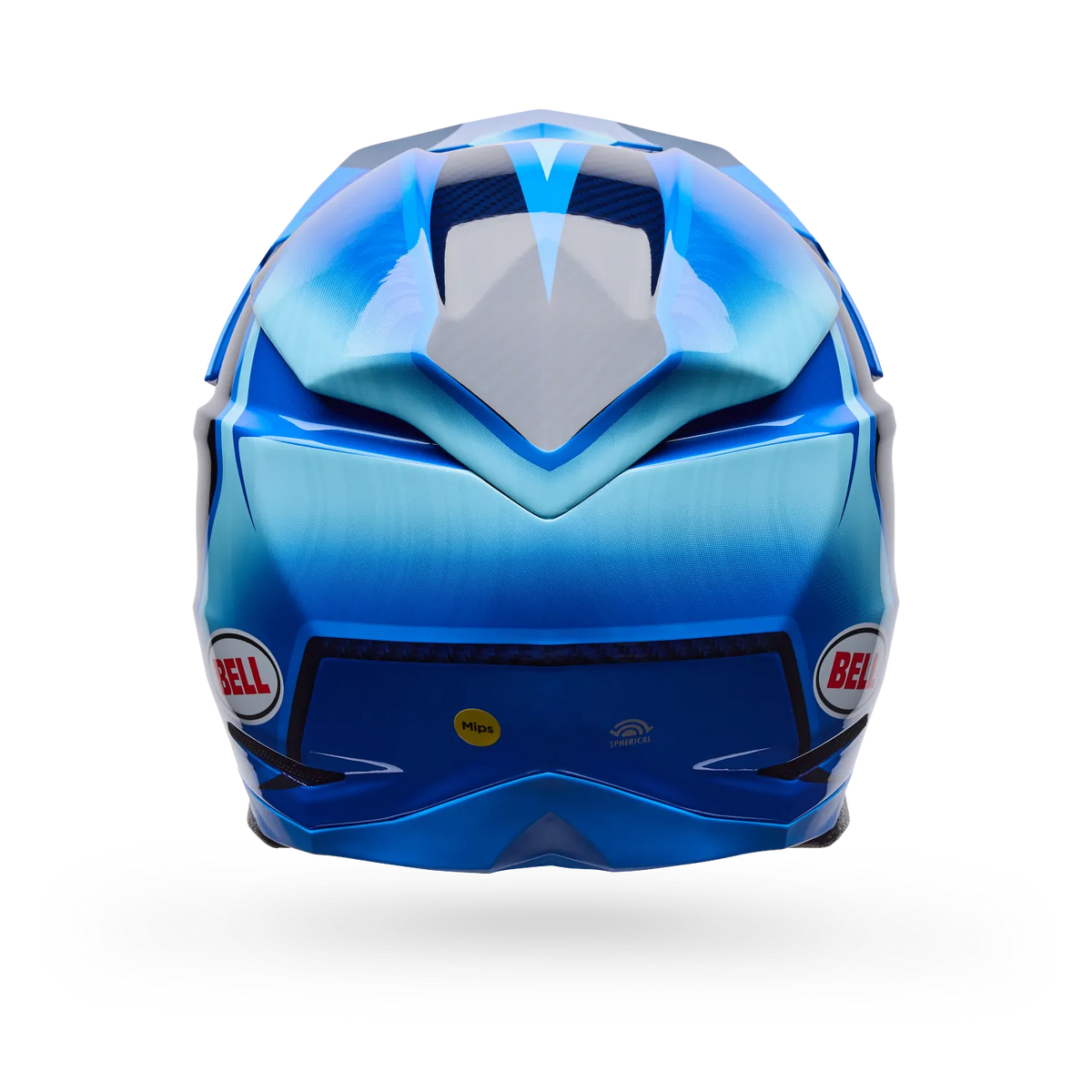 Bell Moto-10 Spherical ET3 Cortez Special Edition Blue Helmet