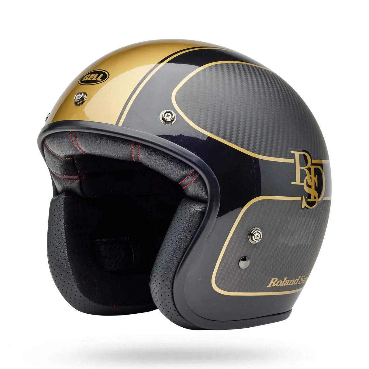 Bell Custom 500 Carbon RSD Player Matte/Gloss Black/Gold Helmet