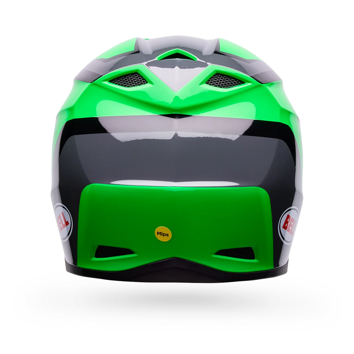 Bell MX-10 Mips Dyno Gloss Green/Grey Youth Helmet