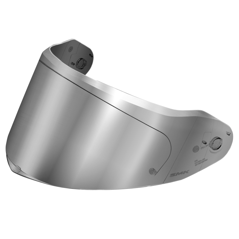 SMK Silver Mirror Visor (Pinlock 70 Ready) for Gullwing Helmets