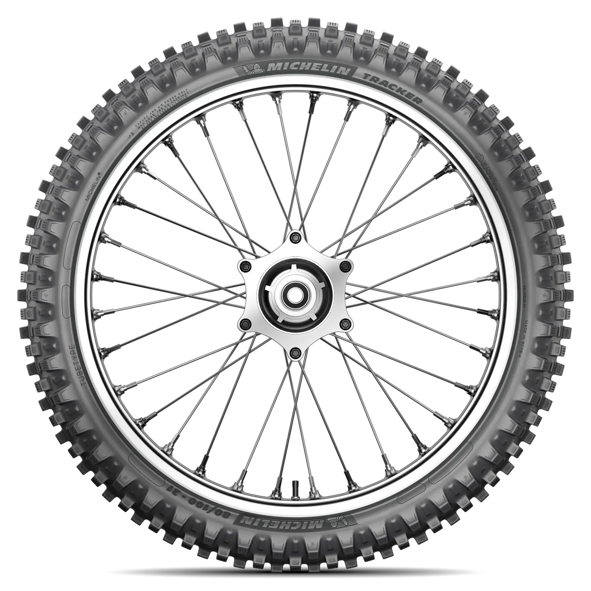 Michelin Tracker Front Tyre 80/100-21 51R Tube Type