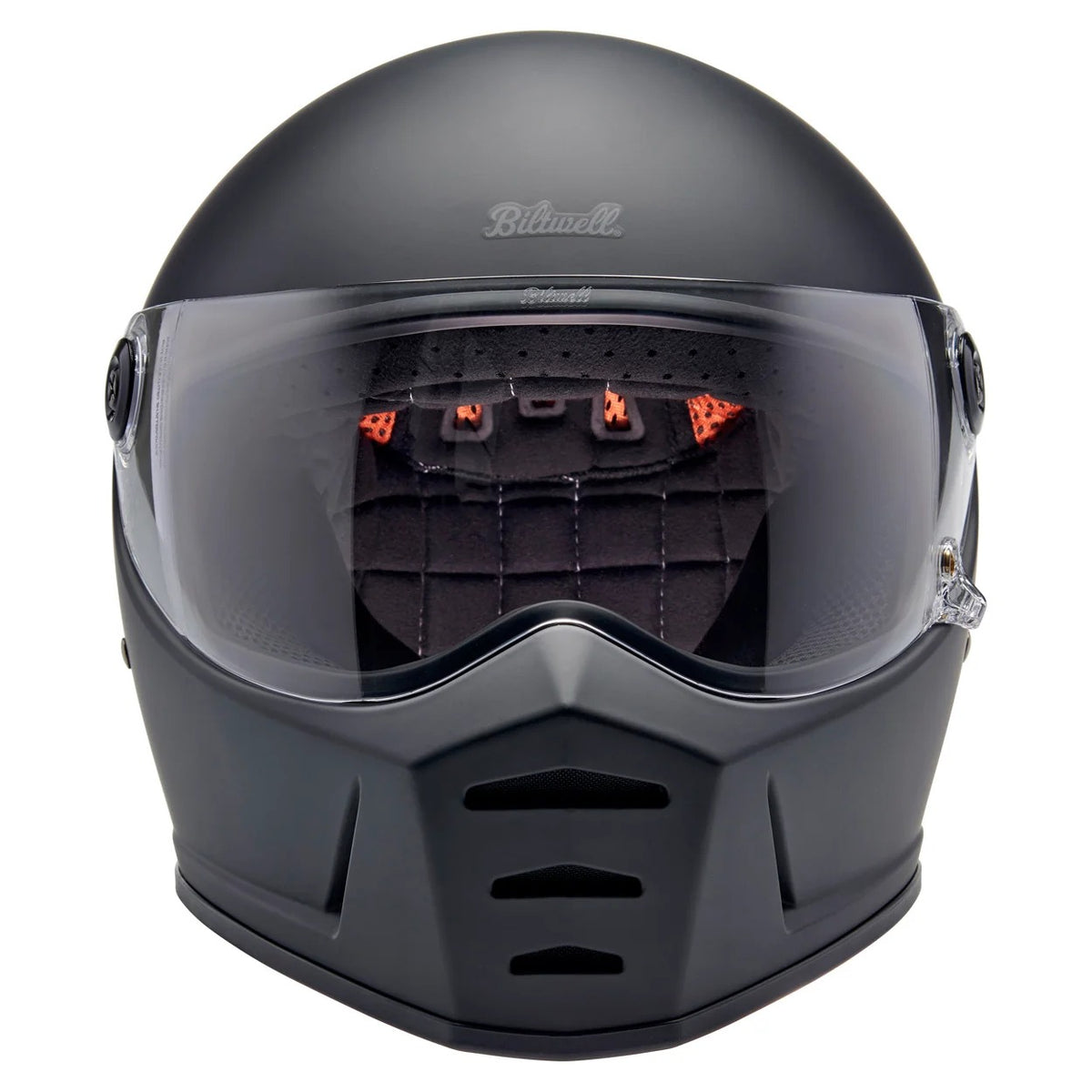 Biltwell Lane Splitter Flat Black Helmet