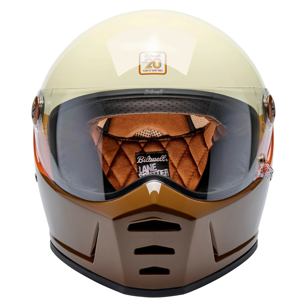 Biltwell Lane Splitter Gloss 20th Anniversary Helmet