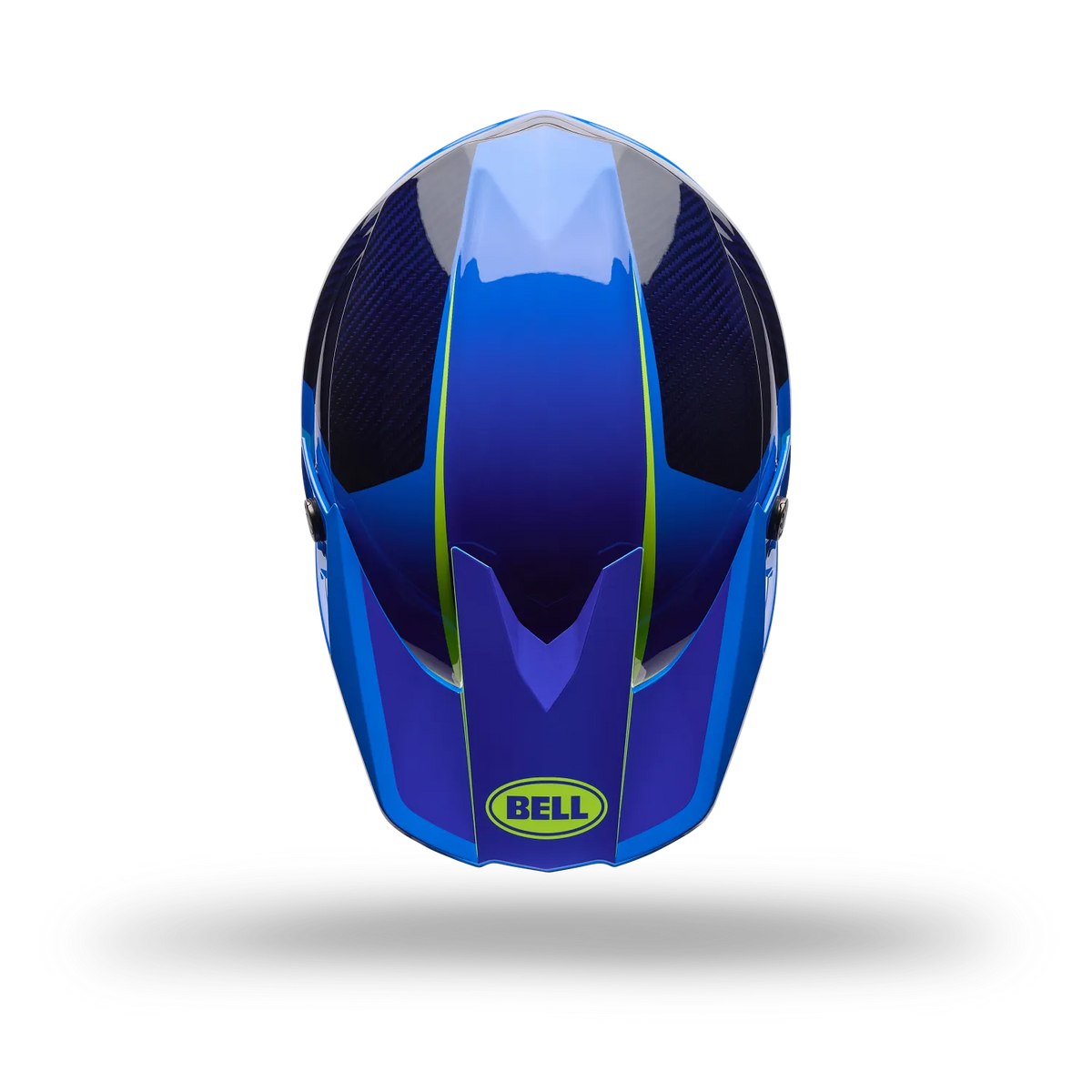 Bell Moto-10 GP Vector Frequency Blue Helmet