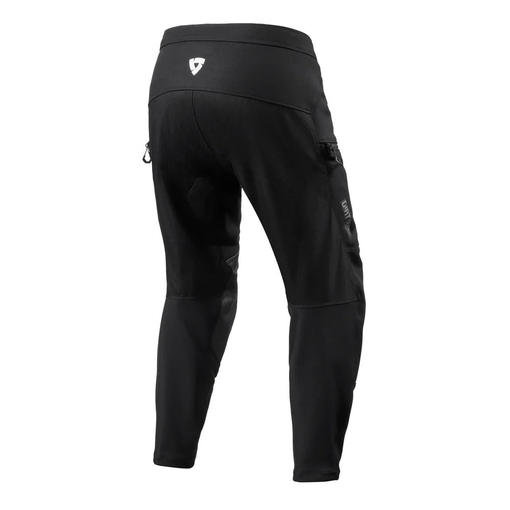 REV'IT! Surface Black Standard Leg Textile Pants