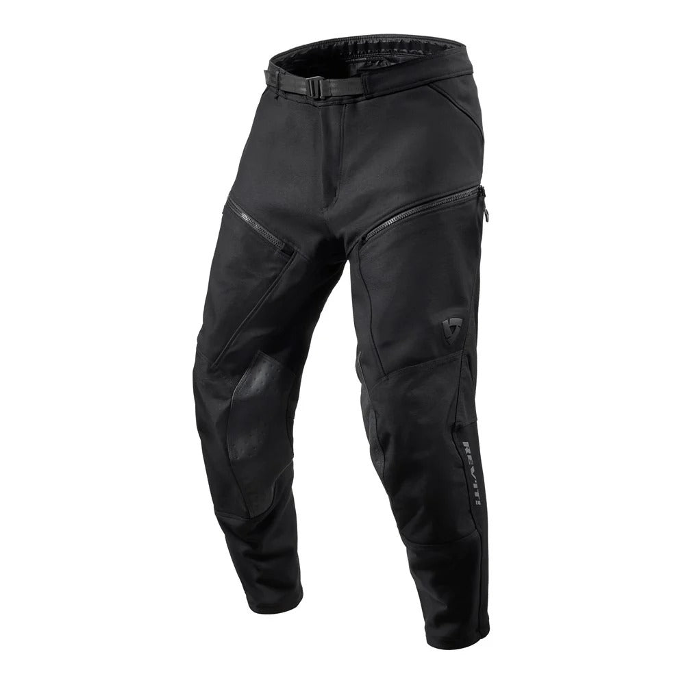 REV'IT! Surface Black Standard Leg Textile Pants