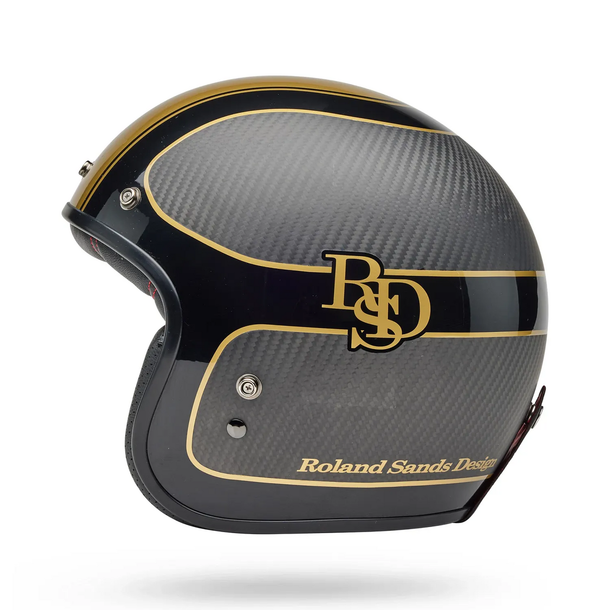 Bell Custom 500 Carbon RSD Player Matte/Gloss Black/Gold Helmet