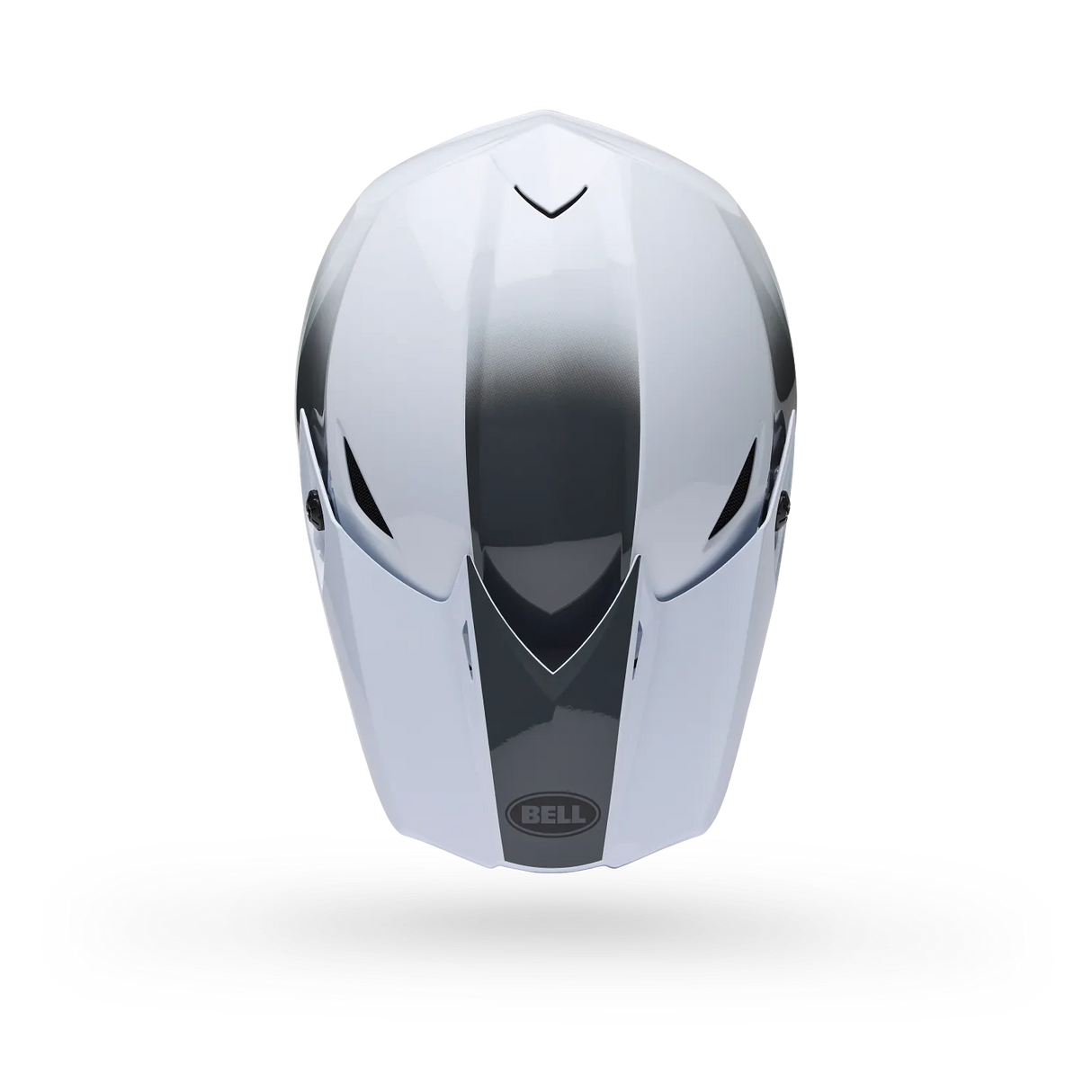 Bell MX-10 Mips Aviator Matte White/Green Youth Helmet
