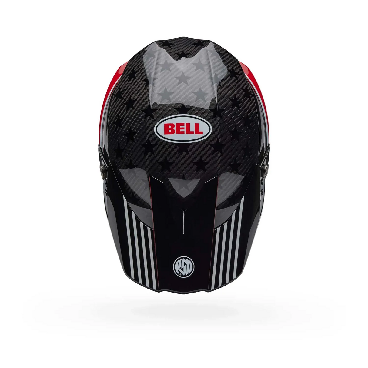 Bell Moto-10 Spherical RSD Old Glory Gloss White/Red/Blue Helmet