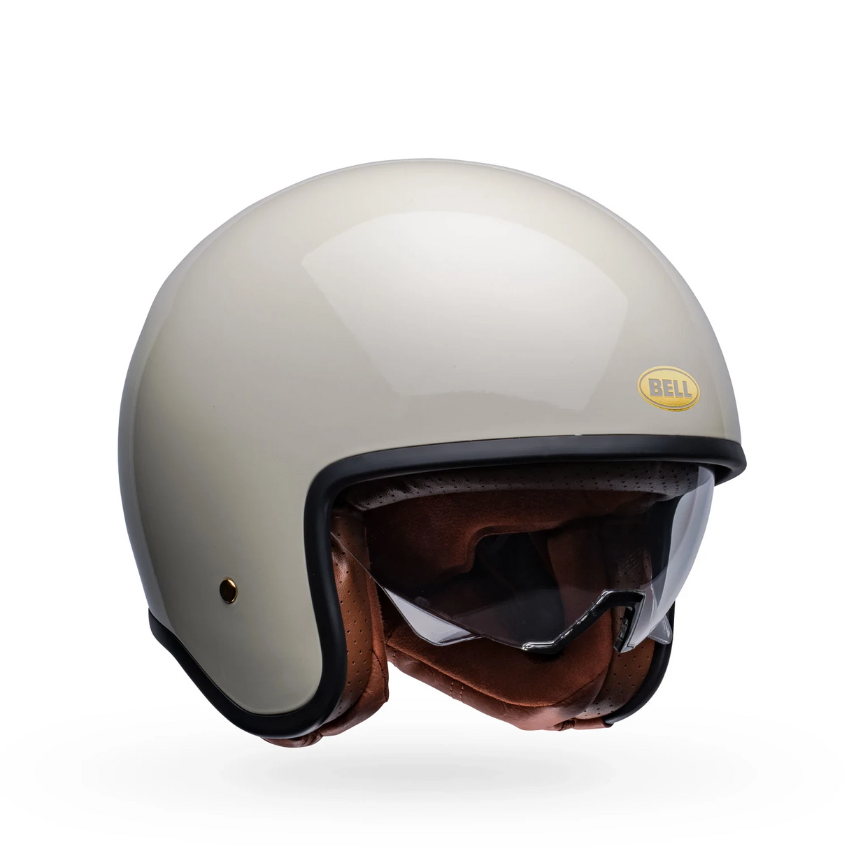 Bell TX-501 Gloss Vintage White Helmet