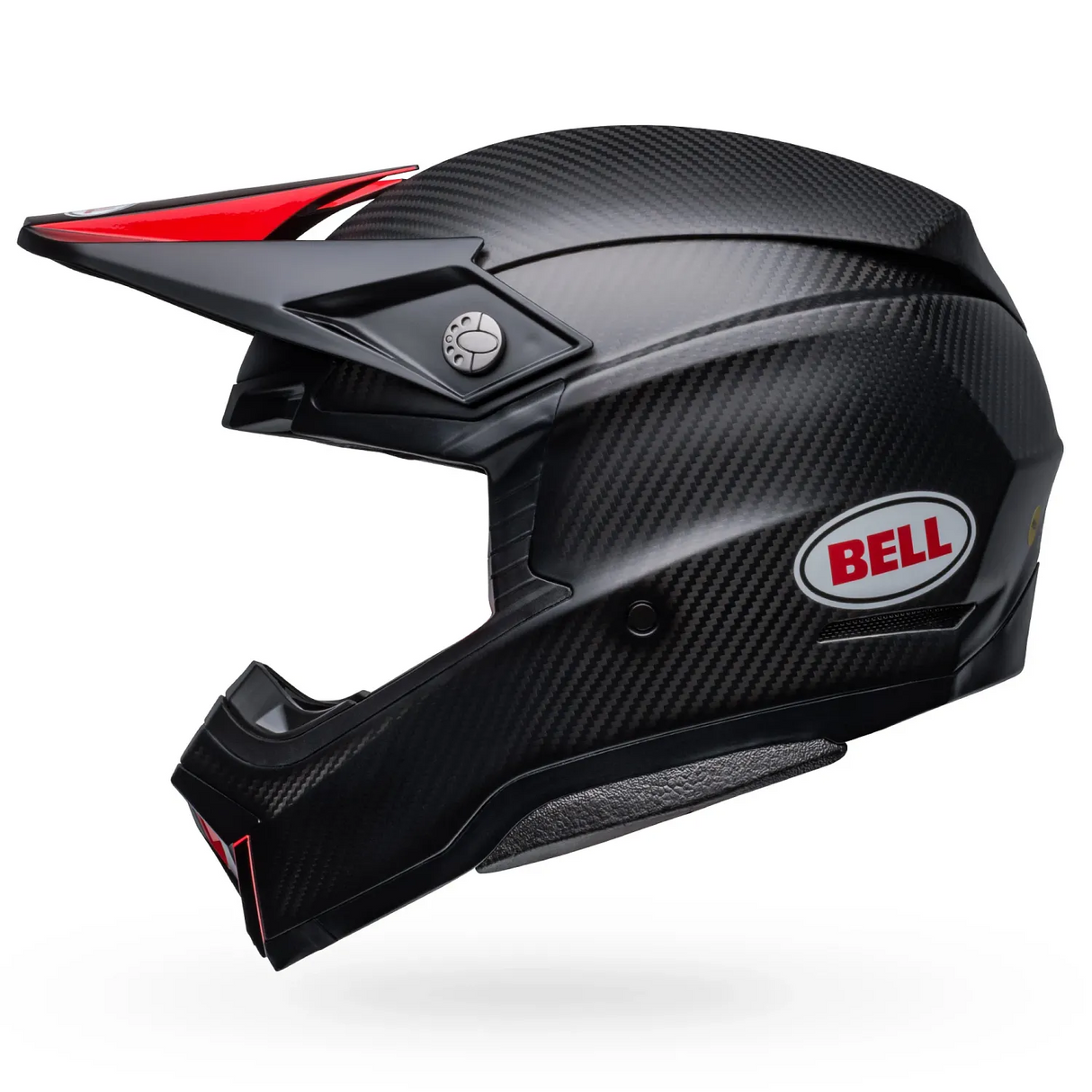 Bell Moto-10 Spherical Satin/Gloss Black/Red Helmet