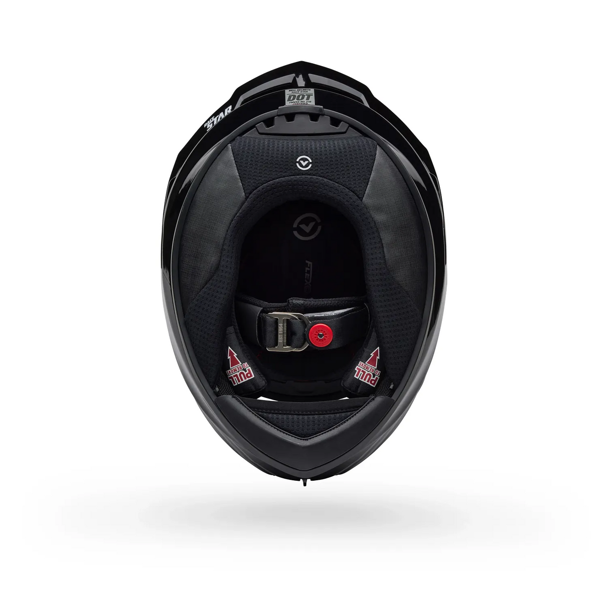 Bell Race Star DLX Flex Dash Gloss White/Black Helmet
