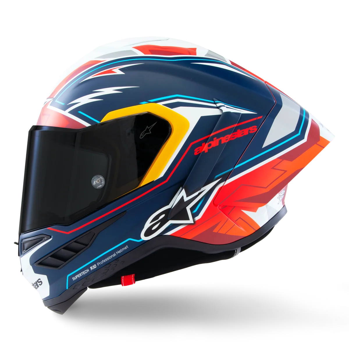 Alpinestars Supertech R10 Limited Edition Acosta Matte Blue/Red/White Helmet