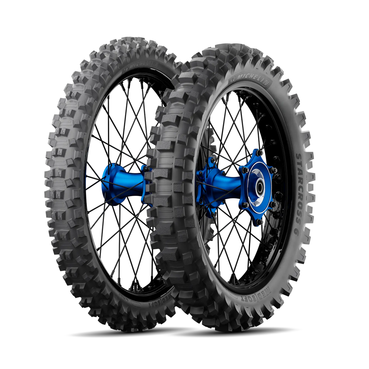 Michelin Starcross 6 Medium/Soft Rear Tyre 110/90-19 62M Tube Type