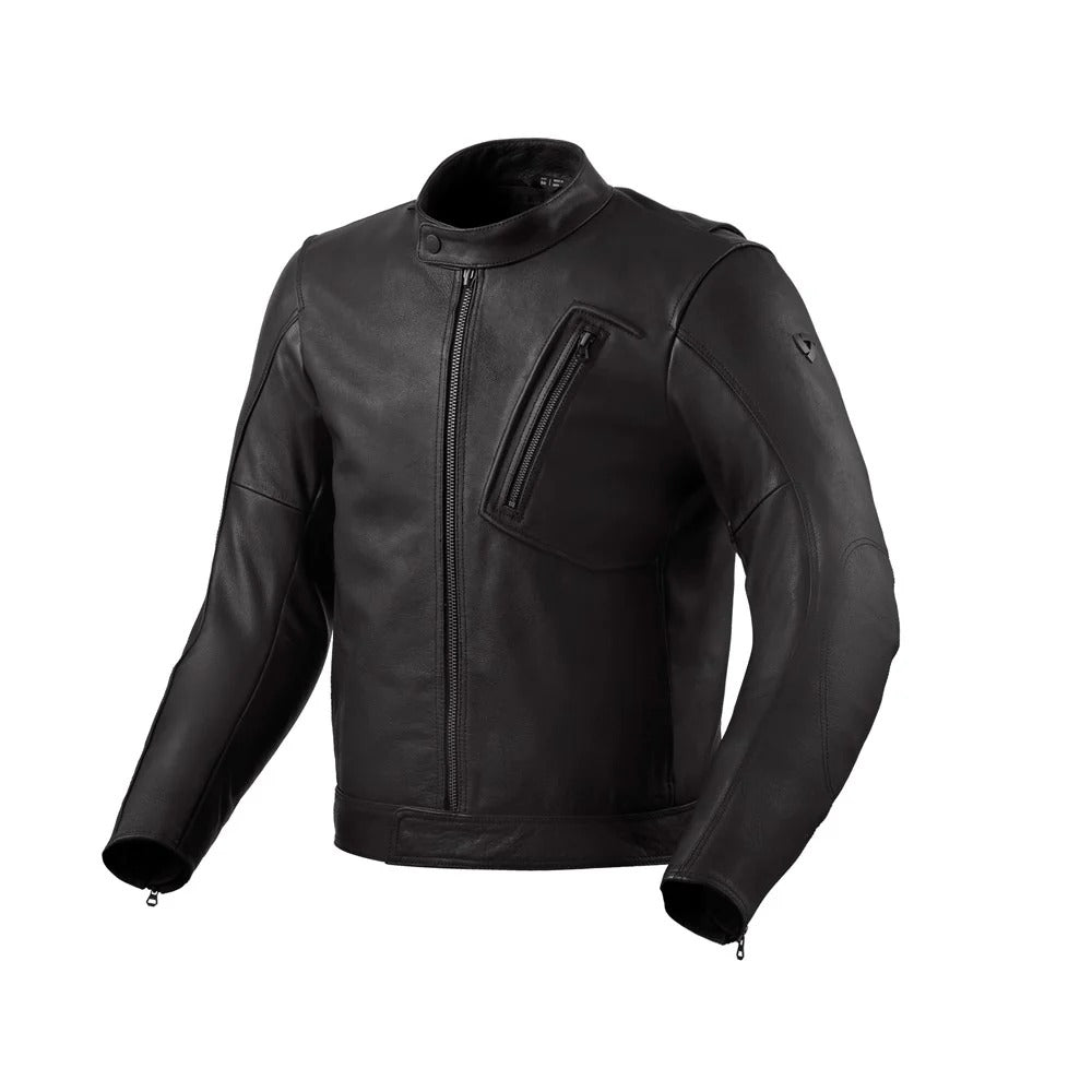 REV'IT! Huxley Black Leather Jacket