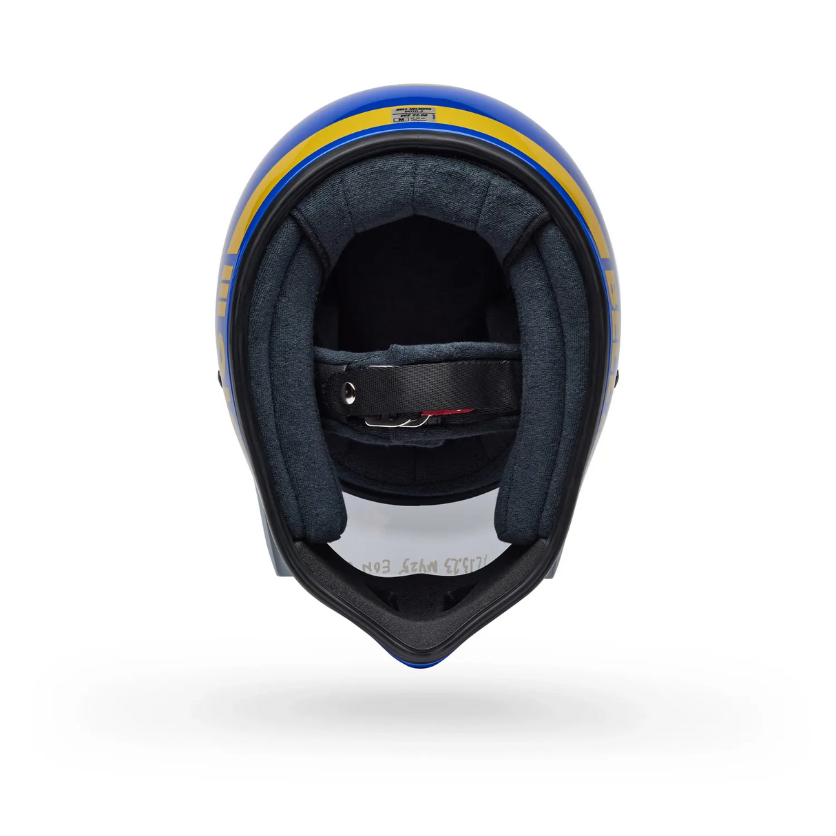 Bell Moto-3 Classic Gloss Blue Helmet