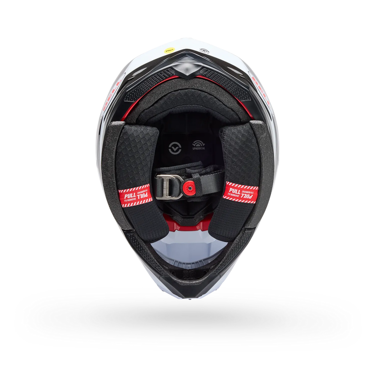 Bell Moto-10 Spherical Grid Gloss White/Black/Grey Helmet