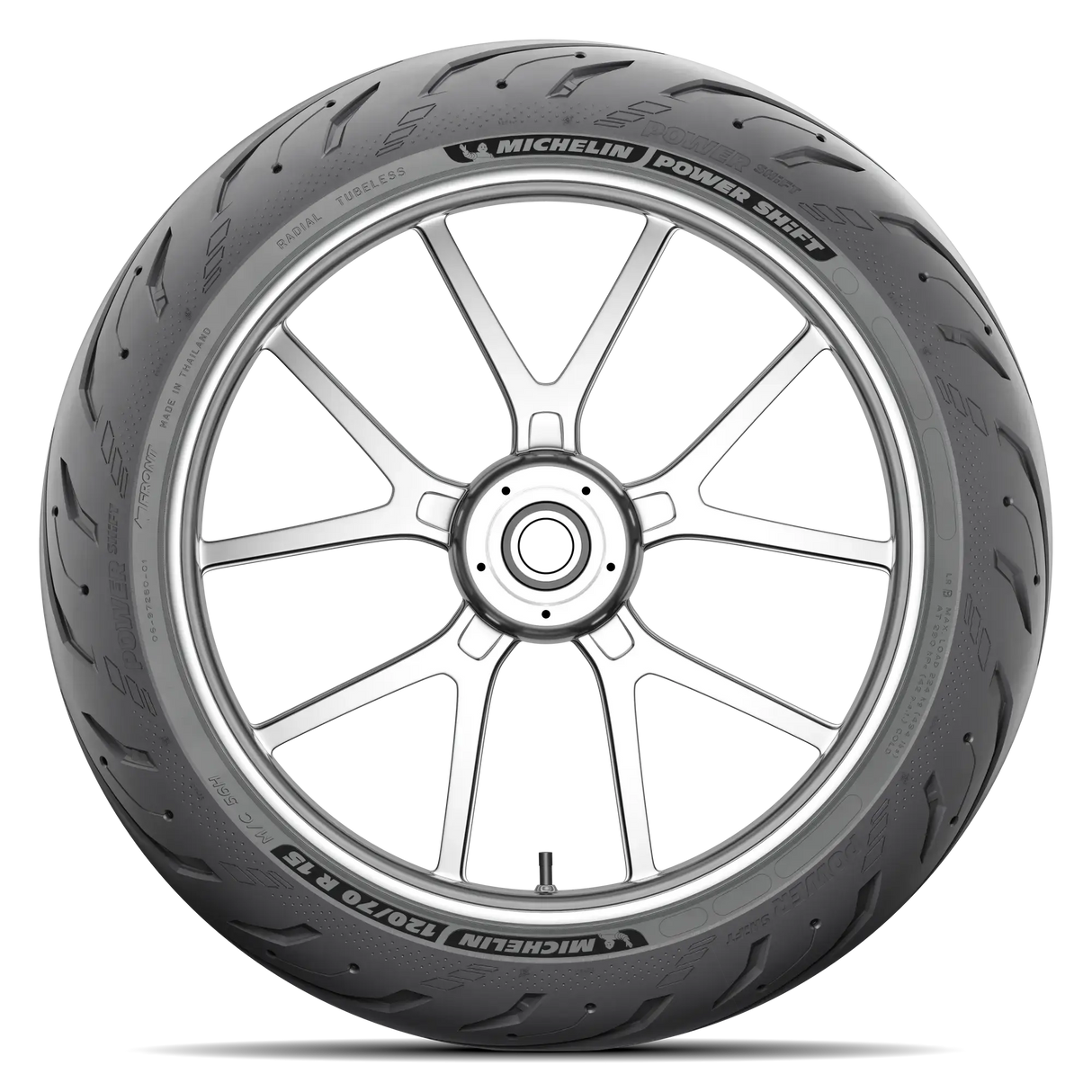 Michelin Power Shift Front Tyre 120/70 R-15 56H Tubeless