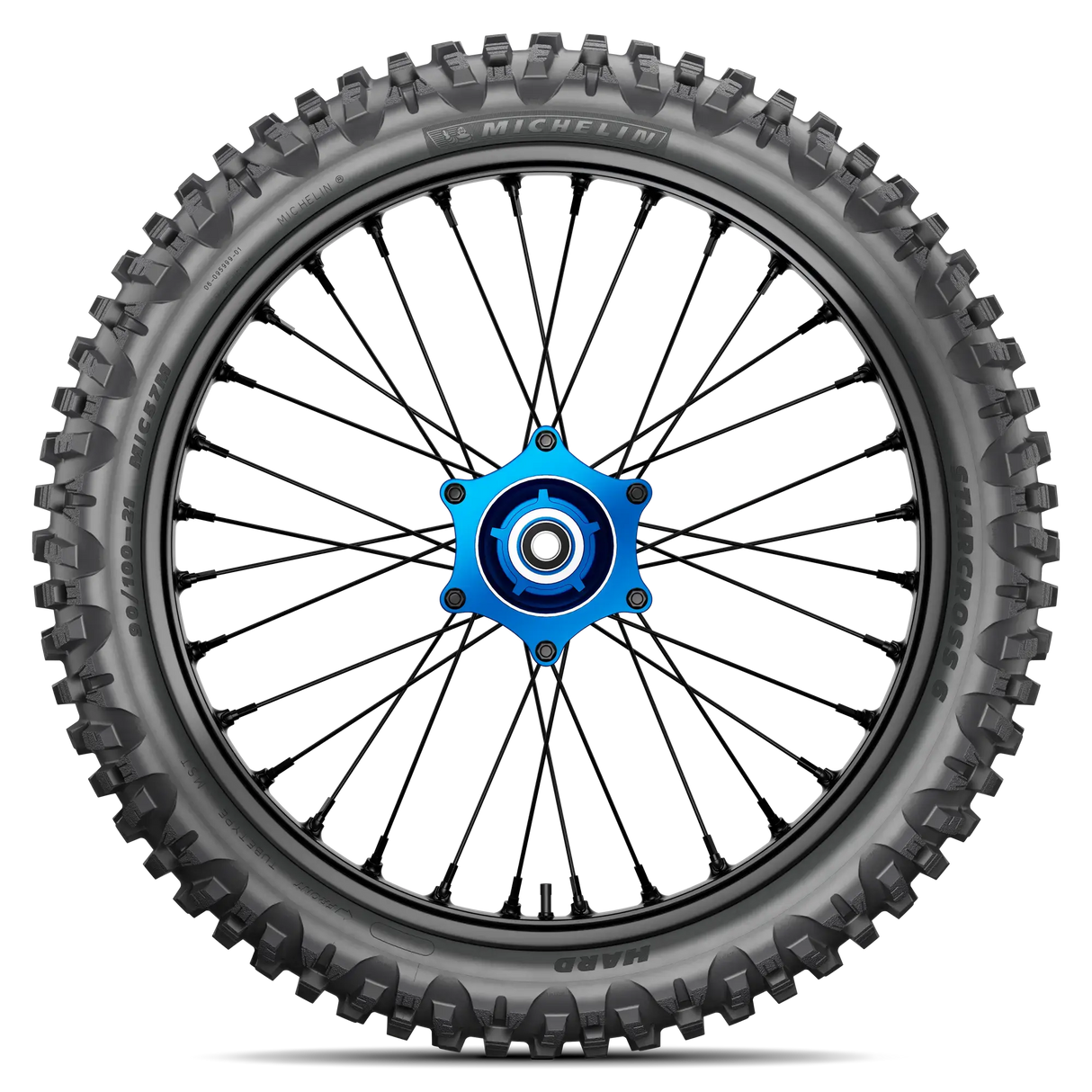 Michelin Starcross 6 Hard Front Tyre 90/100-21 57M Tube Type