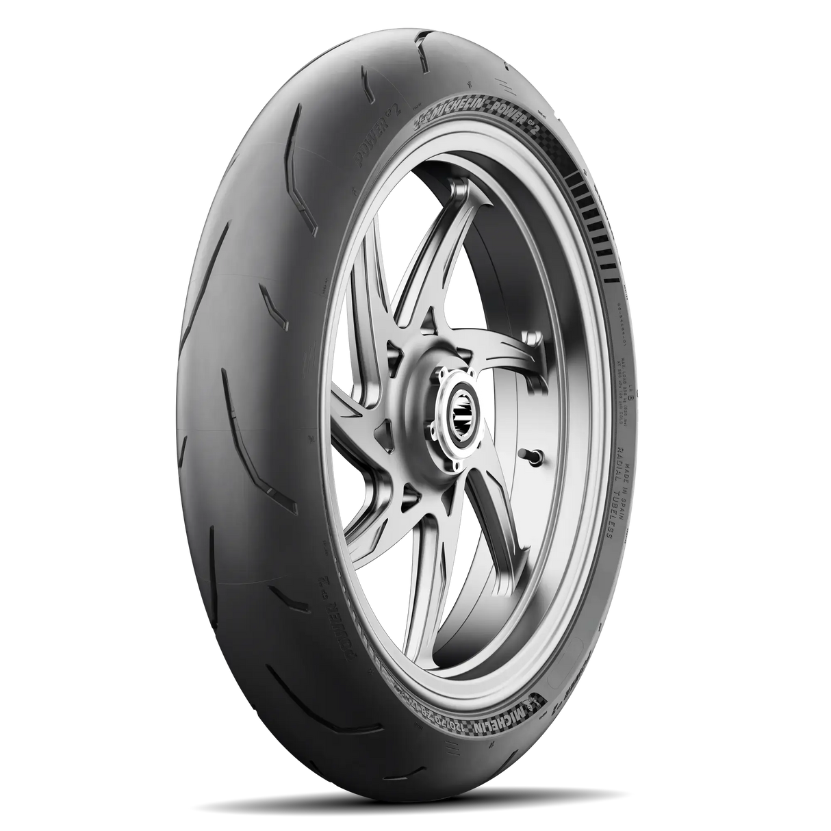 Michelin Power GP2 Front Tyre 120/70 ZR-17 M/C 58W Tubeless