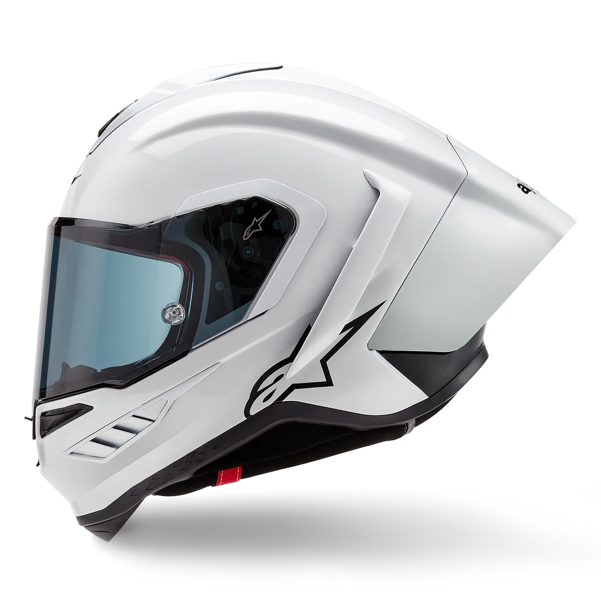 Alpinestars Supertech R10 Solid Gloss White/Matte Black Helmet