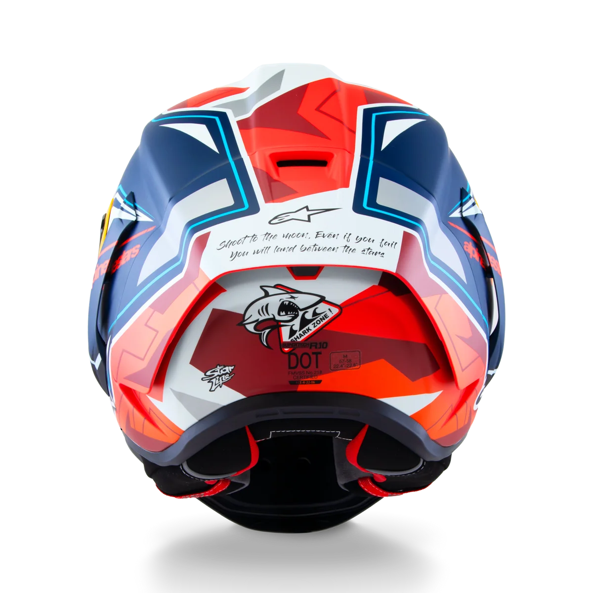 Alpinestars Supertech R10 Limited Edition Acosta Matte Blue/Red/White Helmet