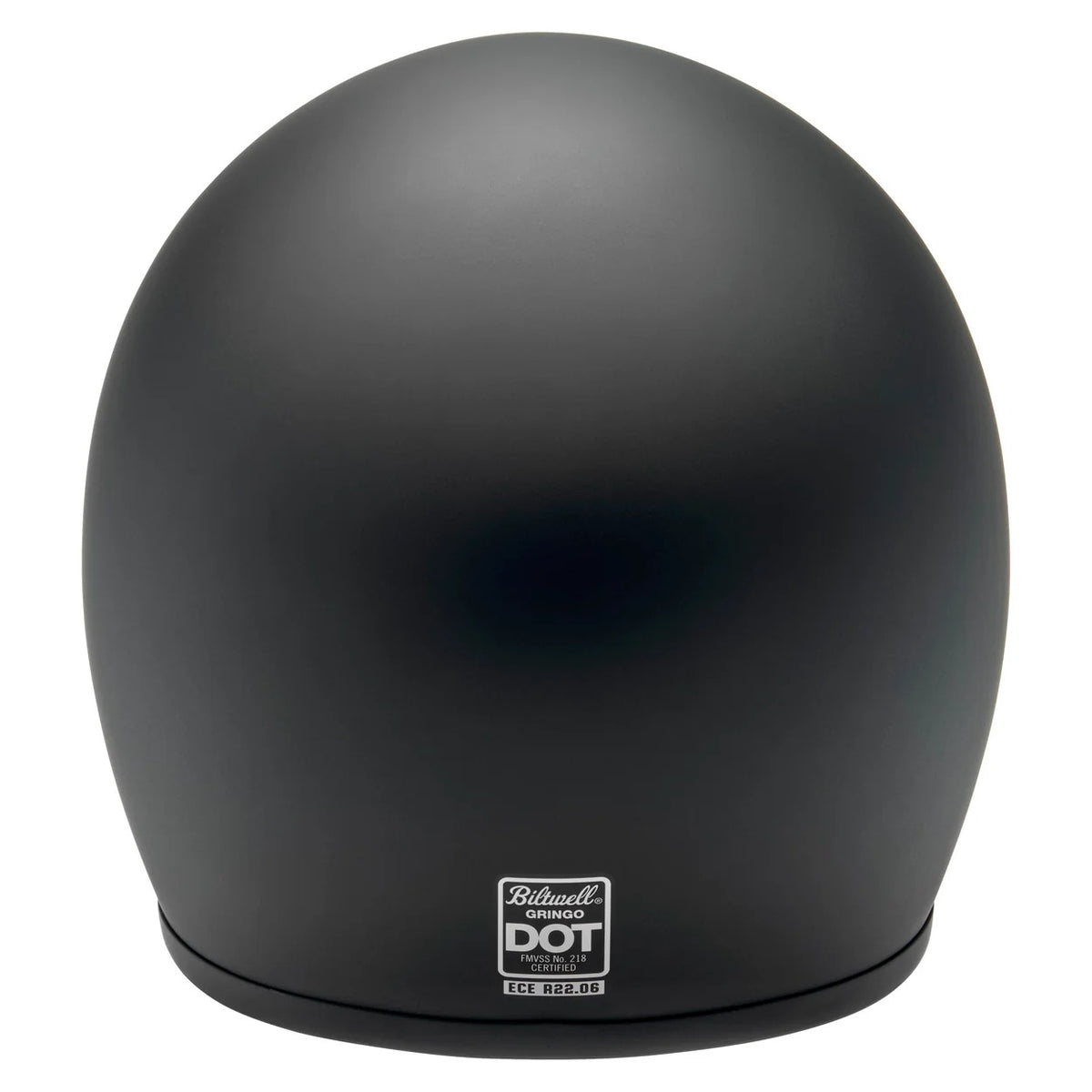 Biltwell Gringo Flat Black Helmet