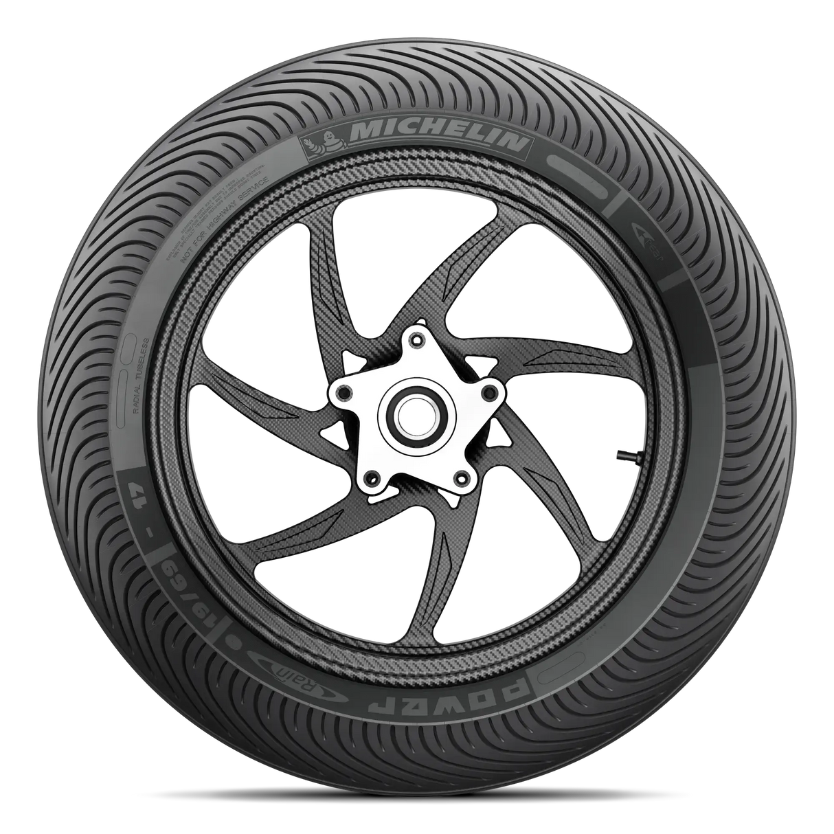 Michelin Power Rain Rear Tyre 190/69 R-17 Tubeless