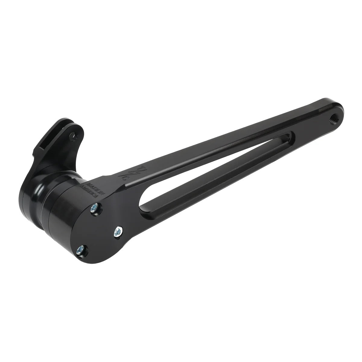 Thrashin Supply TS-BBL-14-XX-1 Adjustable Bagger Brake Arm Black Stock Length for Touring 14-Up