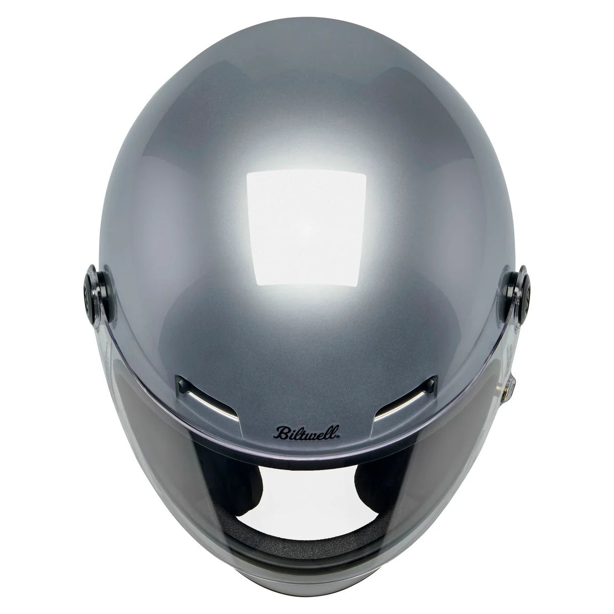 Biltwell Gringo SV Gloss Silver Helmet